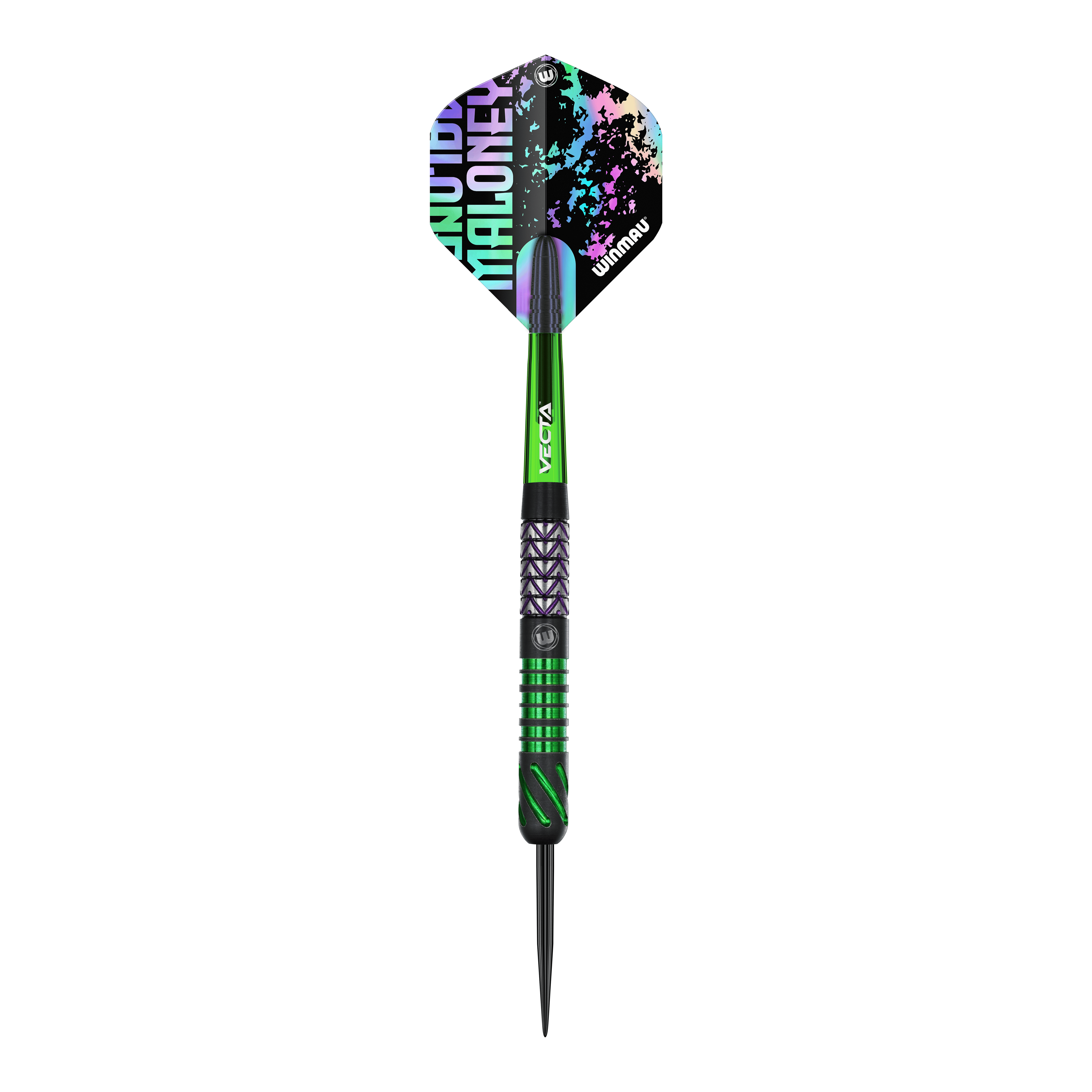 Fléchettes en acier Winmau Mike Maloney Gezeigt werden die Winmau Mike Maloney Steeldarts. Sie sind ideal für Dart-Wettkämpfe und Hobbyspieler.