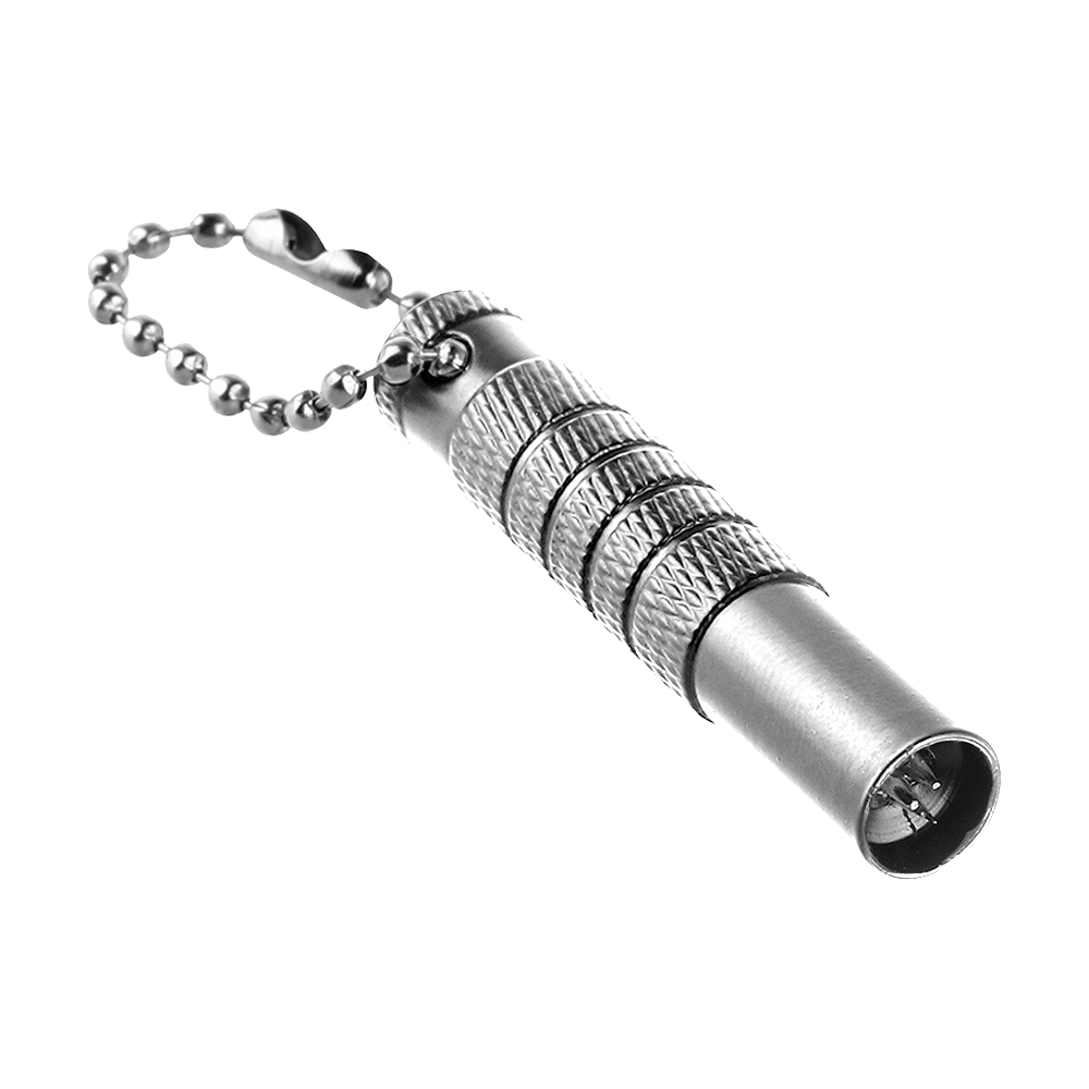 Enlèvement des résidus de tige de balle Das Bild zeigt einen Bullet Shaftrest Entferner in Silber. Das Produkt wird zur Entfernung von Shaftrests an Dartpfeilen verwendet.