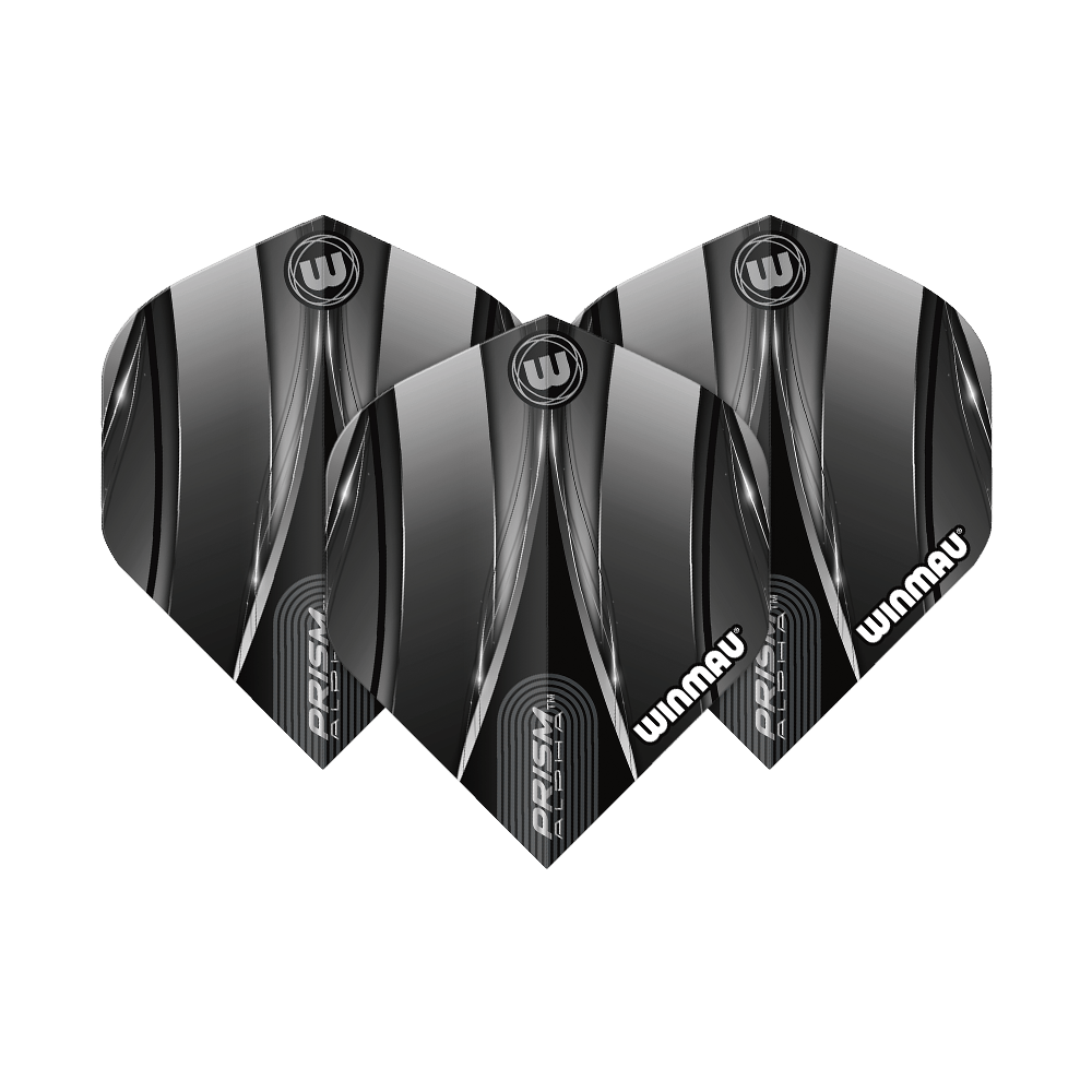 Vols standard Winmau Alpha Sniper noirs