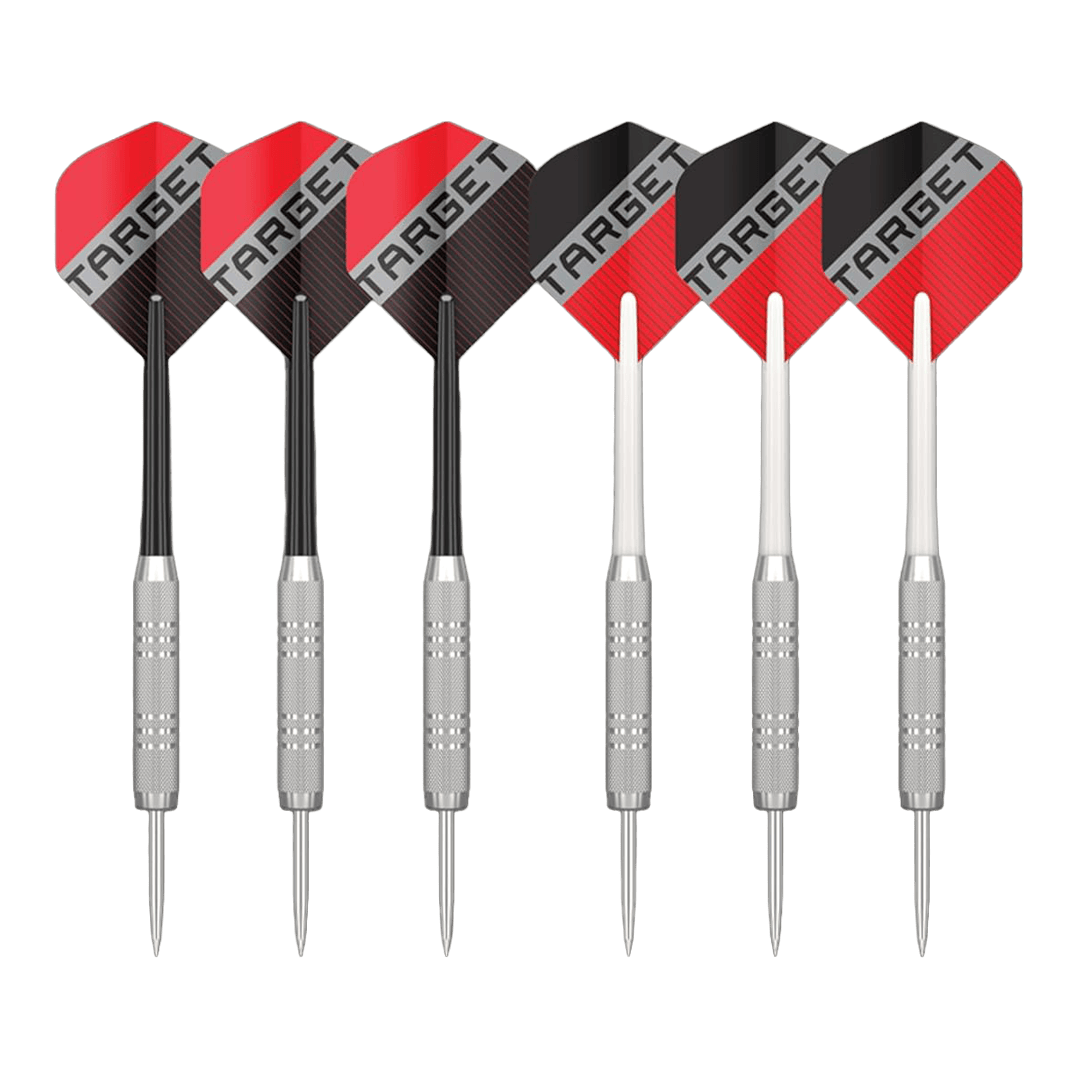 Ensemble de fléchettes en acier Target Rift Abgebildet ist das Target Rift Steeldartboard Set. Dieses Dartboard Set eignet sich perfekt für den Heimgebrauch.
