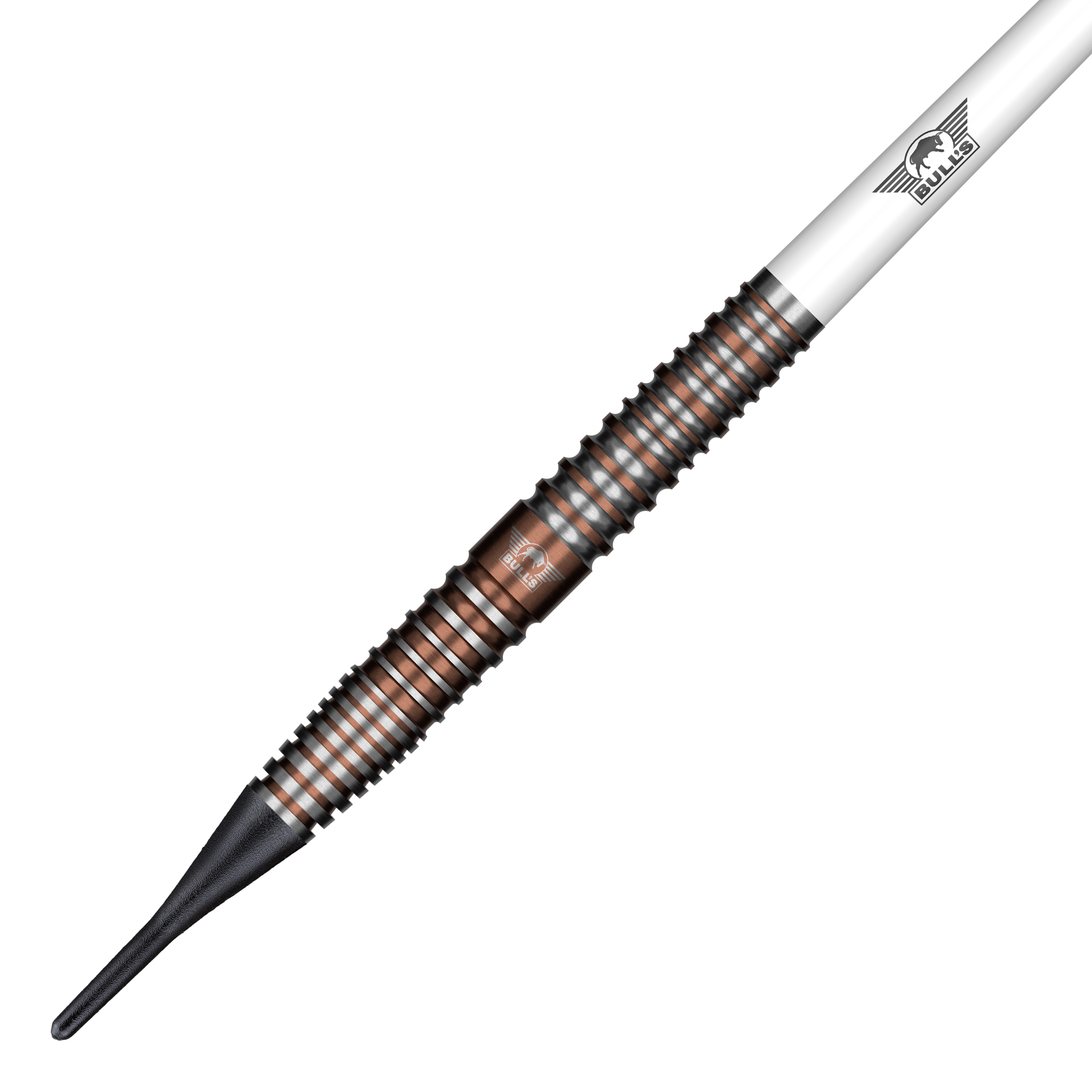 Fléchettes souples Bulls NL Max Hopp E5 - 20 g Auf dem Bild sieht man die Bulls NL Max Hopp E5 Softdarts mit einem Gewicht von 20 Gramm. Diese Softdarts sind für Präzision und gutes Handling bekannt.