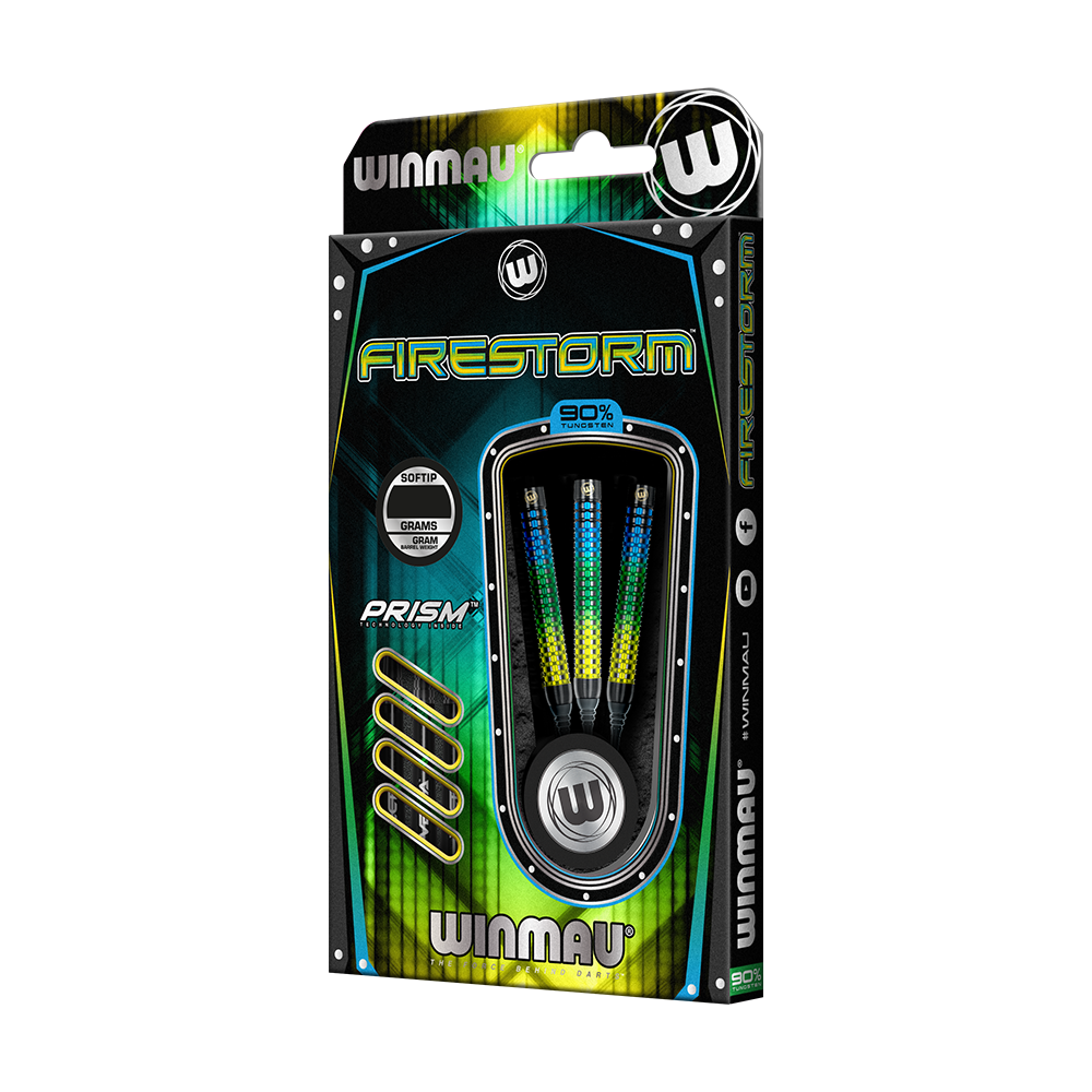 Fléchettes souples Winmau Firestorm - 20g