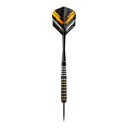Fléchettes en acier Harrows Vulcan Auf dem Foto sind Harrows Vulcan Steeldarts zu sehen. Sie zeichnen sich durch ihr modernes Design aus.