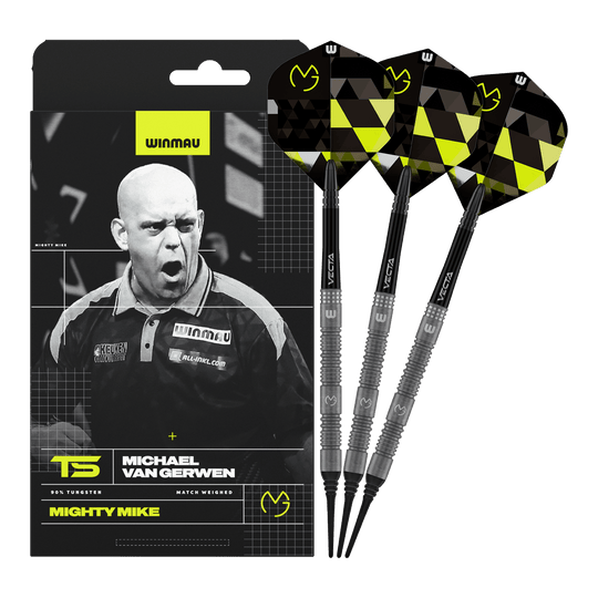 Winmau Michael Van Gerwen TS fléchettes souples - 18g