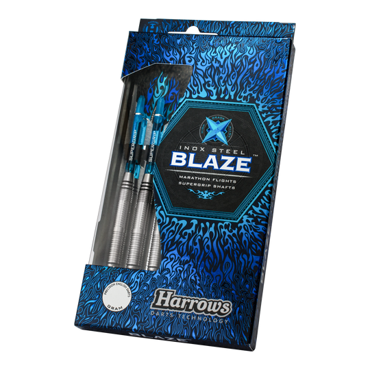 Fléchettes en acier Harrows Blaze Style A