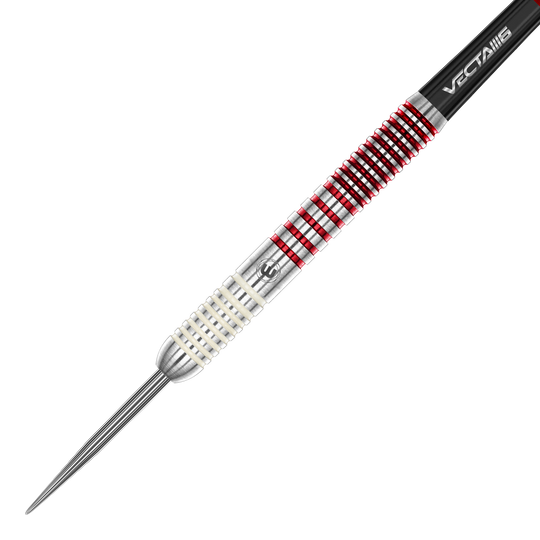 Fléchettes en acier Winmau Team 360 Jack Johnson - 24 g Hier sieht man die Winmau Team 360 Jack Johnson Steeldarts in der 24g Ausführung. Die Darts sind ideal für ambitionierte Dartspieler geeignet.