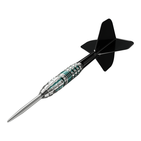 Fléchettes en acier Target Japan Black Marque Pierce Swiss Point à pointe noire Die Abbildung zeigt die Target Japan Black Marque Pierce Swiss Point Steeldarts. Sie sind für anspruchsvolle Dartspieler entwickelt worden.