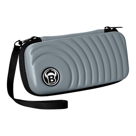 Étui à fléchettes Bulls Orbis S - Gris Das Bild zeigt das Produkt Bulls Orbis S Dartcase in Grau. Die Darttasche ist hochwertig und eignet sich zur sicheren Aufbewahrung von Darts.