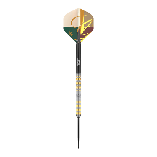 Abgebildet sind die Bulls NL Vintago Ghost Convertible Points Steeldarts. Diese Steeldarts bieten ein spezielles Design mit innovativen Features.