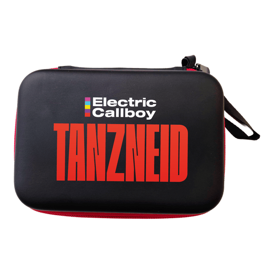 Étui à fléchettes Electric Callboy Dance Envy Abgebildet ist das Electric Callboy Tanzneid Dartcase. Das Case bietet Platz für mehrere Dartpfeile und Zubehör.