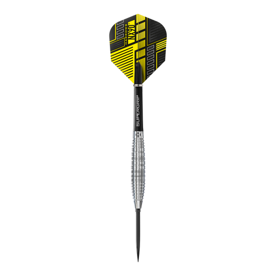 Fléchettes en acier Harrows NX90 Bomb Quick Point Abgebildet sind die Harrows NX90 Bomb Quick Point Steeldarts. Diese Darts eignen sich besonders für das Steeldart-Spiel.