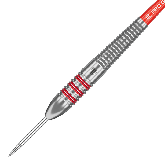Fléchettes Target Nathan Aspinall en laiton et acier - 22 g Hier sind die Target Nathan Aspinall Brass Steeldarts - 22g zu sehen. Sie haben ein elegantes Design und bieten optimale Kontrolle beim Werfen.