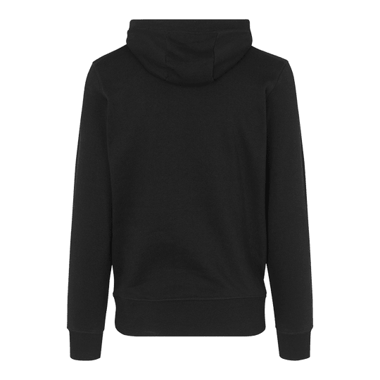 Sweat à capuche Barrels and Shafts - Noir Auf dem Bild ist ein schwarzer Hoodie von hinten zu sehen. Der Hoodie hat eine Kapuze und lange Ärmel.