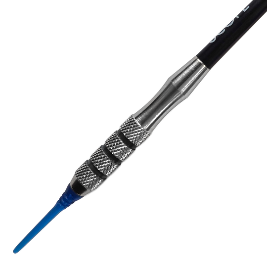 Fléchettes souples en laiton McDart Scottish Cross - 18 g Das Bild zeigt die McDart Scottish Cross Brass Softdarts mit 18g Gewicht. Die Darts verfügen über ein schottisches Kreuz Design und sind für Softdart geeignet.