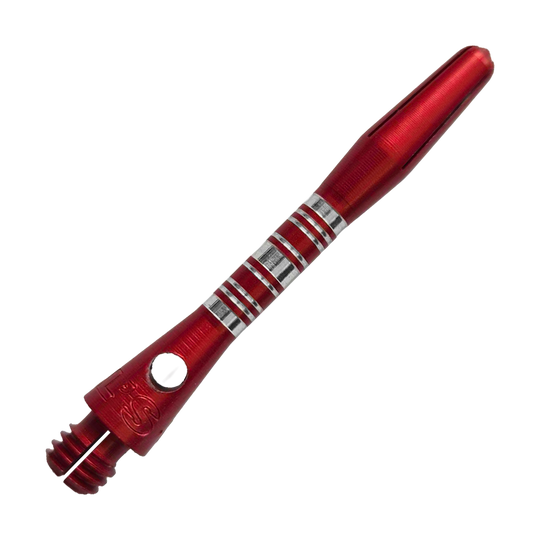 Tiges en aluminium Bulls NL Supra - Rouge - 34 mm Abgebildet sind die Bulls NL Supra Aluminium Shafts in Rot, 34 mm. Sie eignen sich hervorragend als Ersatzteile für Dartpfeile.