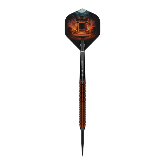 Dies ist ein Bild der Bullet Hotrod Steeldarts. Die Steeldarts zeichnen sich durch ein robustes Design aus.