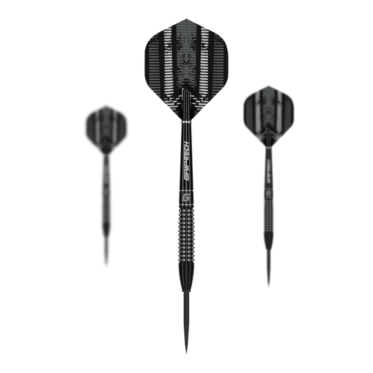 Fléchettes en acier GOAT Sprocket MKIII Bomb Das Bild zeigt das Set GOAT Sprocket MKIII Bomb Steeldarts. Abgebildet sind mehrere Dartpfeile als Set.