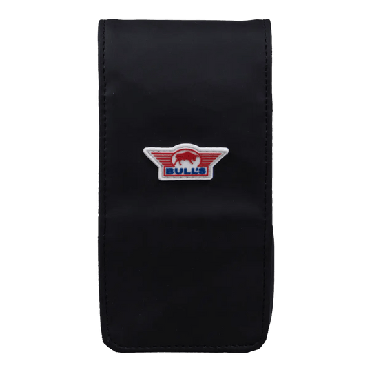 Étui souple Bulls NL Spacecase noir et rouge Das Bild zeigt das Bulls NL Spacecase Softcase in Schwarz-Rot. Das Softcase dient zur Aufbewahrung von Darts und Zubehör.