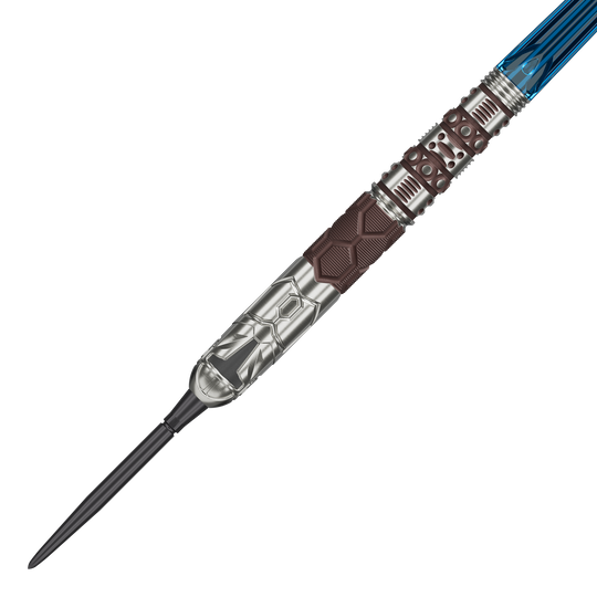 Fléchettes en acier Target Star Wars Mandalorian 95 à pointe suisse Zu sehen sind die Target Star Wars Mandalorian 95 Swiss Point Steeldarts. Die Darts zeichnen sich durch ihr modernes Star Wars Design aus.