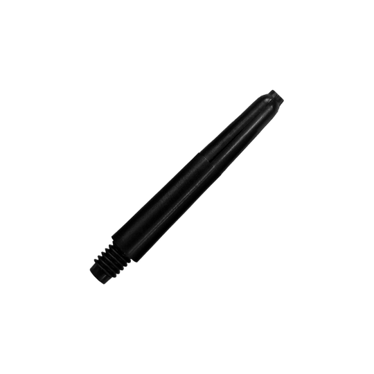 Das Bild zeigt einen schwarzen Nylon Shaft. Er hat ein schlichtes und glattes Design.