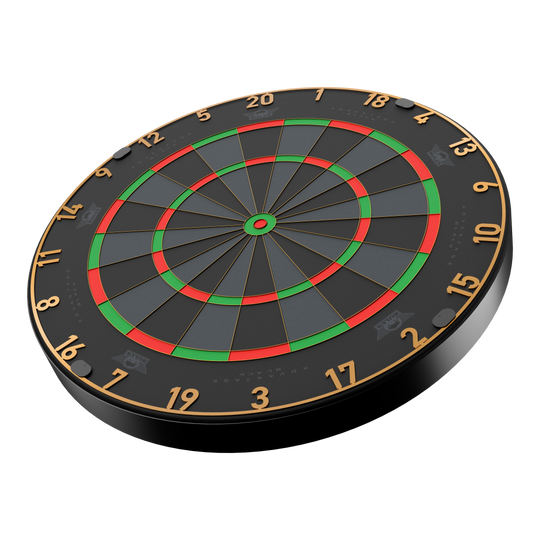 Cible de fléchettes en acier Bulls NL Advantage Black Edition Dieses Bild zeigt das BullsNL Advantage Black Edition Steeldartboard. Es handelt sich um eine zusätzliche Produktdarstellung.