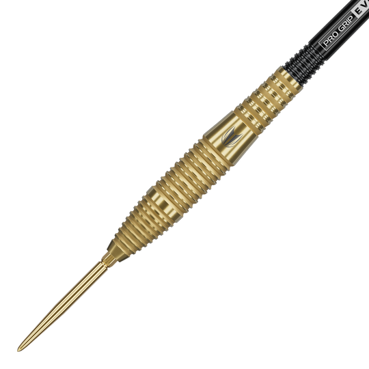 Fléchettes en acier Target Bolide Envy 05 Swiss Point Hier sieht man die Target Bolide Envy 05 Swiss Point Steeldarts. Die Darts werden aus einer anderen Perspektive gezeigt, sodass das Design gut erkennbar ist.