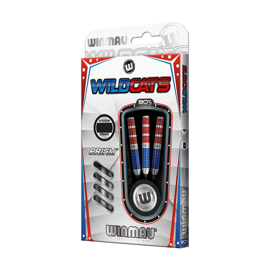 Fléchettes en acier Winmau Wildcats