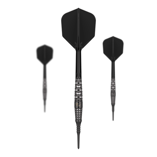 Fléchettes souples Target Japan Black Marque PW - 18 g