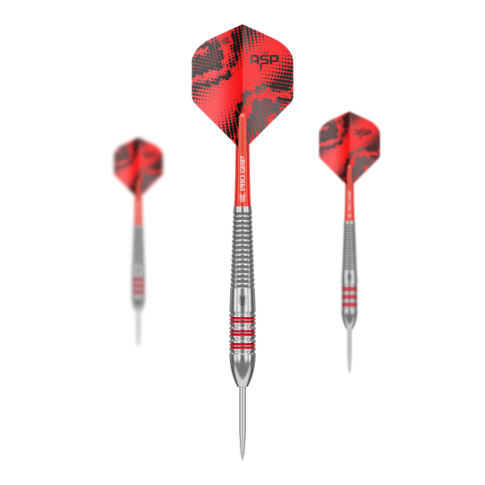 Fléchettes Target Nathan Aspinall en laiton et acier - 22 g Dieses Bild zeigt das Set der Target Nathan Aspinall Brass Steeldarts - 22g. Das Set eignet sich perfekt für Einsteiger und Fortgeschrittene.