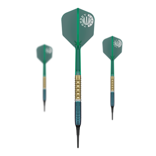 Fléchettes souples Target Japan Prime Series Zenith GEN 2.5 - 20 g Das Foto zeigt ein Set der Target Japan Prime Series Zenith GEN 2.5 Softdarts mit 20g. Das Set enthält mehrere Darts für ein komplettes Spielerlebnis.