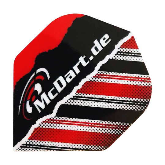 Vols standard McDart Design V7 Abgebildet sind die McDart Design V7 Standard Flights. Die Flights eignen sich für Dartpfeile.