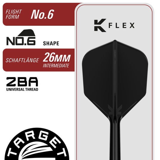 Fléchettes souples Target Black Marque Spinel - 21,5 g Die Target Black Marque Spinel Softdarts mit 21,5g sind abgebildet. Diese Darts bieten präzise Kontrolle beim Spiel.
