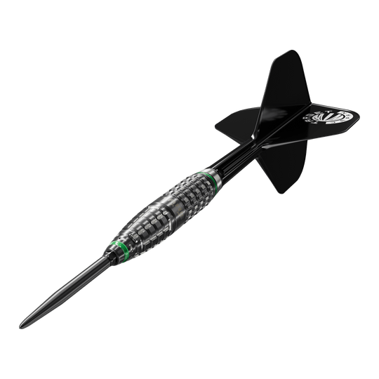Fléchettes en acier à pointe suisse Akito Yamagata Scream GEN2 de la série Prime de Target Japan - 23 g Das Bild zeigt die Target Japan Prime Series Akito Yamagata Scream GEN2 Swiss Point Steeldarts - 23g. Die Steeldarts sind speziell für Präzision und Leistung im Dartsport entwickelt.