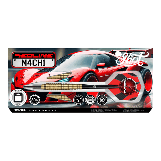 Fléchettes en acier Shot Redline Mach 1