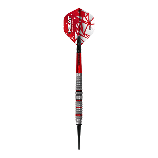 Fléchettes souples Damon Heta Series 4 de Harrow Abgebildet sind die Harrows Damon Heta Series 4 Softdarts. Diese Softdarts bieten eine gute Balance und Präzision.