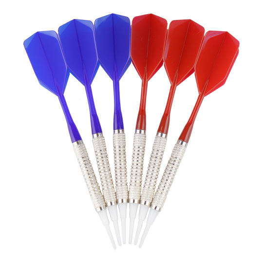 Zu sehen ist das Bulls NL Universum Pro Light Elektronisches Dartboard - Blau Rot. Dieses elektrische Dartboard eignet sich ideal für Dartspieler.