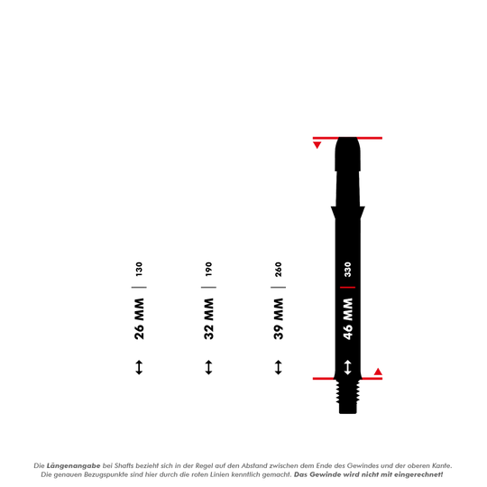 L-L-Style-Shafts Silent Straight - Blanc