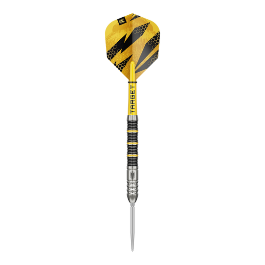 Fléchettes en acier Target Buzz 02 Swiss Points Das Foto präsentiert die Target Buzz 02 Swiss Points Steeldarts. Sie bieten ein optimales Spielerlebnis.