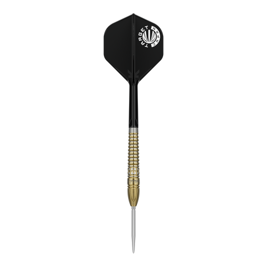 Target Japan Prime Series Harith Lim HotShot GEN3 Fléchettes en acier à pointe suisse Target Japan Prime Series Harith Lim HotShot GEN3 Swiss Point Steeldarts sind hier abgebildet. Die Darts sind für professionelle Spieler entworfen.