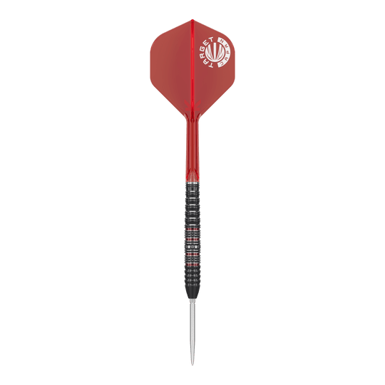 Dieses Bild zeigt die Target Japan Prime Series Diamond Kosuzu Iwao GEN4 Swiss Point Steeldarts. Die hochwertigen Steeldarts sind für professionelle Dartspieler konzipiert.