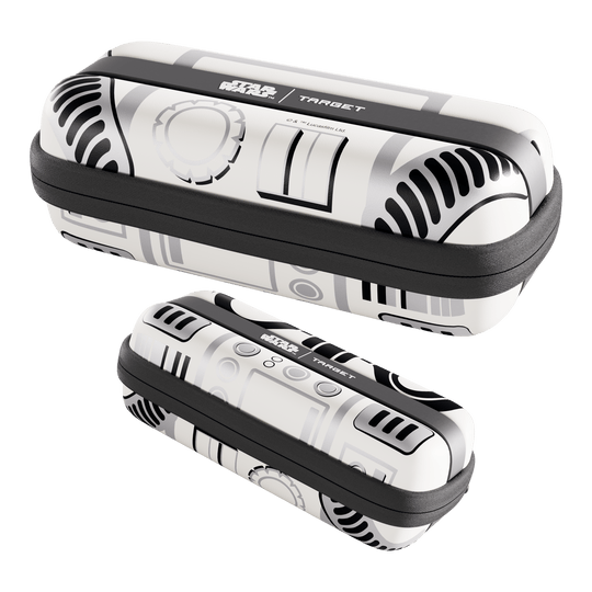 Étui à fléchettes Target Star Wars Boa - Stormtrooper Das Bild zeigt das Target Star Wars Boa Dartcase mit Stormtrooper Motiv. Es ist eine speziell gestaltete Darttasche für Star Wars Fans.