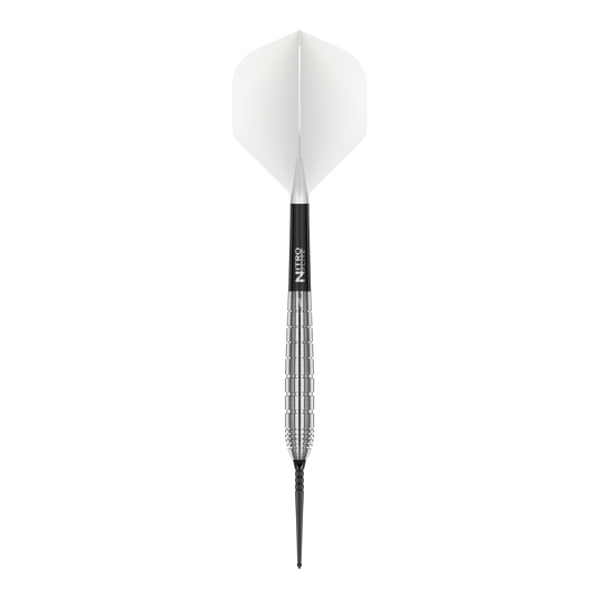 Hier sind die Red Dragon Luke Humphries TX1 Pioneer Switch Point Steeldarts abgebildet. Diese Darts bieten eine gute Handhabung.