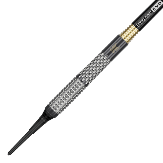 Fléchettes souples Target Stephen Bunting GEN5 Void - 18 g Gezeigt werden die Target Stephen Bunting GEN5 Void Softdarts - 18g. Die Darts sind optimal für professionelle und Hobbyspieler geeignet.