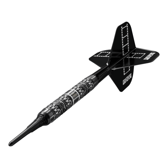 Fléchettes souples Target Chris Dobey 95K - 18 g Das Bild stellt Target Chris Dobey 95K Softdarts - 18g dar. Es ist ein Softdart aus der Edition Chris Dobey.