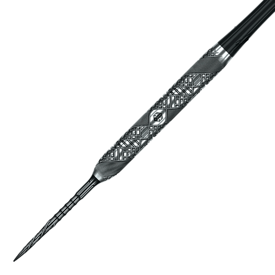 Caliburn Halo H3 Steeldarts - 21,5g wird gezeigt. Es handelt sich um Steeldarts mit einem Gewicht von 21,5 Gramm.