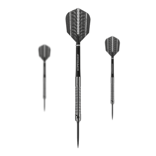 Fléchettes en acier Harrows Supergrip 90 Quick Point