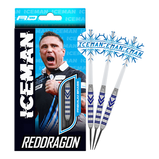 Red Dragon Gerwyn Price Fléchettes en acier et laiton - 21 g Zu sehen sind Red Dragon Gerwyn Price Brass Steeldarts - 21 g in vollständiger Ansicht. Die Darts sind robust und für den Wettkampf entwickelt.