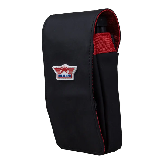 Étui souple Bulls NL Spacecase noir et rouge Abgebildet ist das Bulls NL Spacecase Softcase Schwarz-Rot. Es handelt sich um eine Darttasche für einfachen Transport.