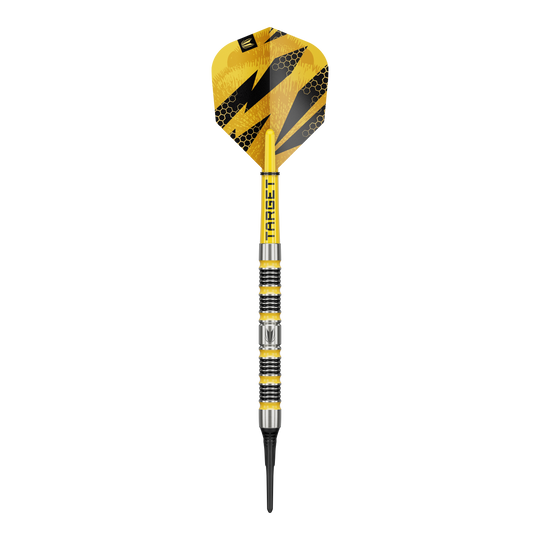 Fléchettes en mousse Target Buzz 11 Das Bild zeigt die Target Buzz 11 Softdarts. Die Darts sind modern gestaltet und ideal für Softdart-Fans.
