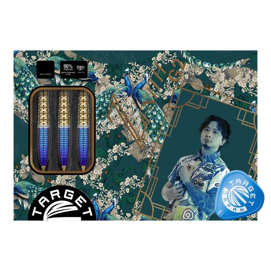 Fléchettes en acier Target Japan Prime Series Zenith GEN2 Swiss Point - 23 g Gezeigt wird das Produkt Target Japan Prime Series Zenith GEN2 Swiss Point Steeldarts - 23g. Es handelt sich um hochwertige Steeldarts für das Dartspiel.